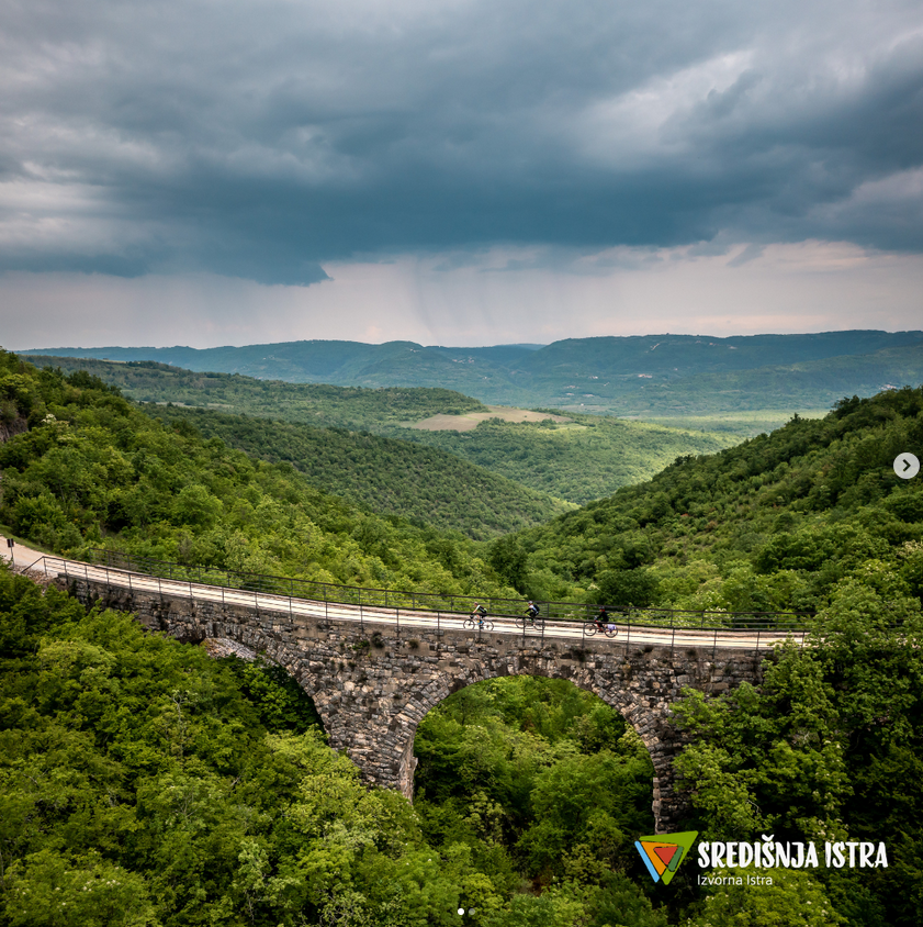 Central Istria cyclists